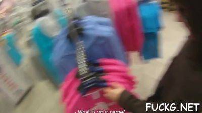 Alina West - Mouthwatering Hottie Bangs - Alina West - hclips.com