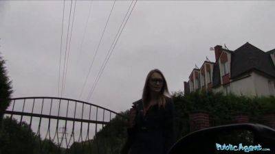 Belle Claire - Belle Claire, the stunning public agent, gets paid for her sex for cash on cam - sexu.com