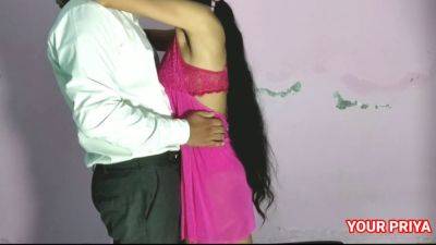 Petite Indian boss bangs her tight pussy and tight ass in POV reality video - sexu.com - India