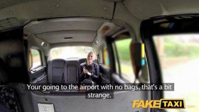 Passionate car sex with a hot babe in fake taxi - sexu.com