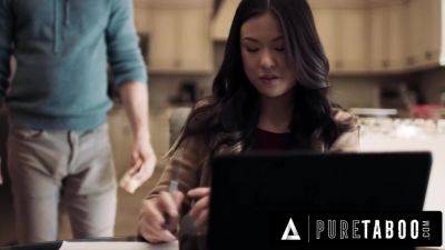 Chus Pervy Roommate Uses To Seduce Her Into A Threesome Full Scene With Louise Louellen, Slimthick Vic And Pure Taboo - hotmovs.com