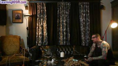 Throatucked gagging submissive - hotmovs.com