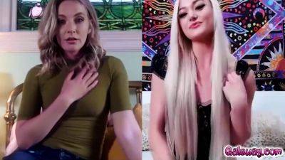 Mona Fills Herself While Watchng Morgans Sensual Video - hclips.com