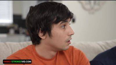 Familystrokesvid - Horny Stepson Swapped Stepmom And Fucked - hotmovs.com