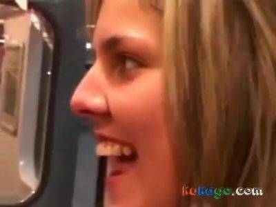 Striptease In Subway - hclips.com