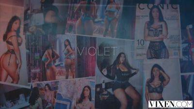 Superstar Violet & Bodyguard Give In To Temptation - upornia.com
