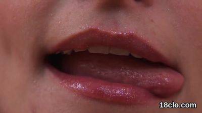 Fervent Sweetie Is Spreading Tight Kitty In Close Up An - videomanysex.com