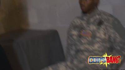 Shove That Loaded Army Weapon Firmly In - videomanysex.com