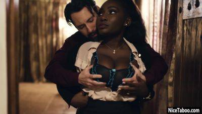 Curved Black Milf Fucked By Perverted Guy After Cock Su - videomanysex.com