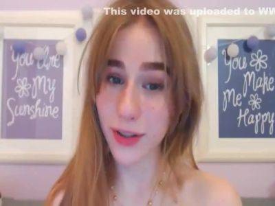 Blonde Babe Orgasmic Show - Lina Paige - hclips.com