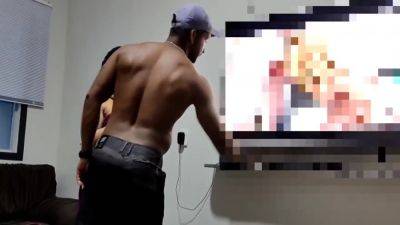 I Called My Neighbor To Fix My Tv - txxx.com - Brazil