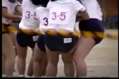 Japanese Girls Bloomer Sports Day - upornia.com - Japan