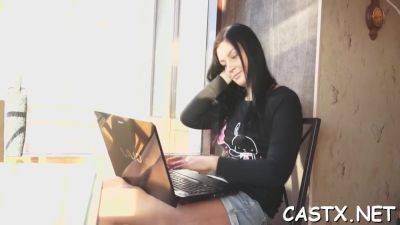 Chloe - Nude Latina Blonde First Timer Gets Cuch F With Chloe Brooke - hclips.com