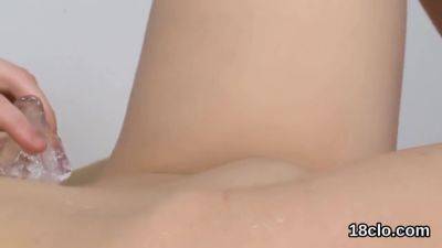 Natural Sweetie Is Spreading Narrow Cunt In Close Up An - hclips.com