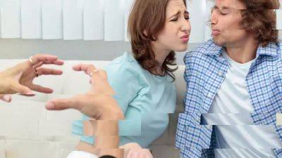 Thanksgiving dinner turns into a wild fuckfest with stepbro and stepsis - sexu.com