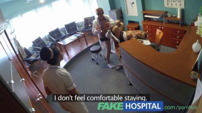 Naughty Nurse joins Doctors in a steamy POV threesome for the first time - sexu.com - Czech Republic