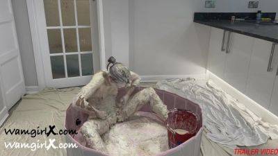 Flour And Water The Worst Possible Sticky Horrific Mess! - hclips.com