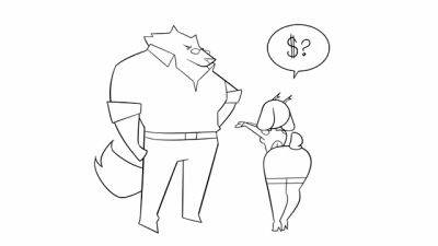 Sugar Daddy Wolf And Bimbo Deer - drtuber.com