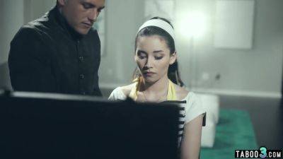 Petite Teen Housemaid Satisfies Her Lord Dirty Wishes - videomanysex.com