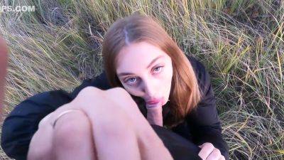 Belovefree - Blonde In Public Deepthroats Dick And Gets - hclips.com