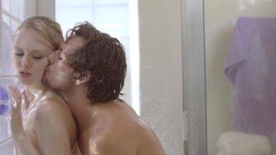 Lily - elsa jean & lily rader share cock in shower - txxx.com