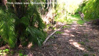 Redhead Fucks Stranger In Woods For Cash - hclips.com