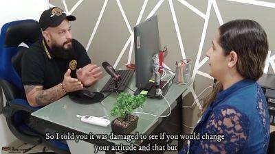 My Boss After Catching Me Masturbating Asks Me To Give Him An Oral -porn In Spanish - hclips.com - Spain