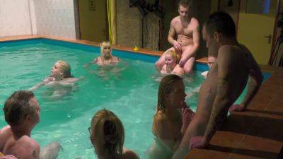 Pool Party What Will End Up In Huge Orgy - hclips.com