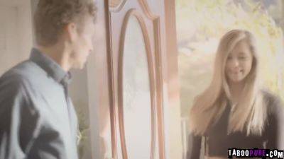 Carolina Submit Virginity To Her Obsessed Teacher - videomanysex.com