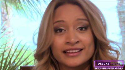 Deluxedivas - Natalia Rhodes Hot Latina With A Thick Ass Rides A Jersey Shore Cock - upornia.com - Jersey