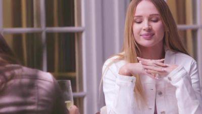 gorgeous brunettes seduces professor for anal threesome - upornia.com