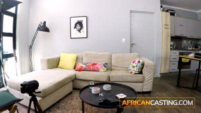 Innocent Black Beauty Broken by Fake Big Dick White Agent - hotmovs.com