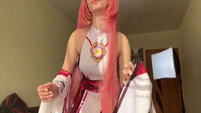 Genshin Impact Cosplay. Sex With Yae Miko - upornia.com