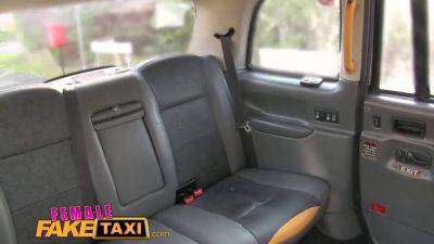 Michelle Thorne - Michelle Thorne gets a surprise from her boss in a fake taxi - sexu.com