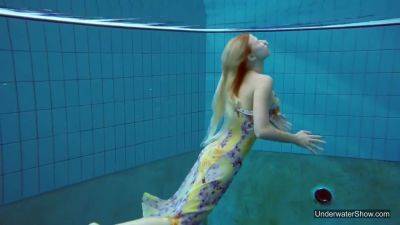 Russian Girl Milana Found Her Natural Talent In The Pool - upornia.com - Russia