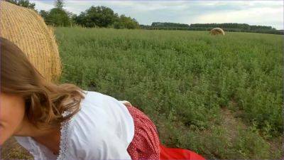 Doggy the local girl in her forest - hclips.com