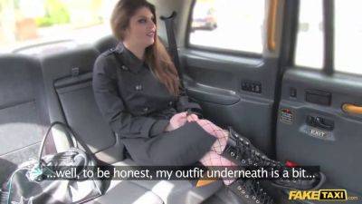 Kinky customer's obsession with fake taxi underwear goes viral on OfficialFaketaxi - sexu.com