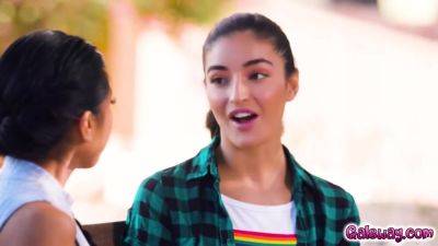 Swapped Body Emily And Ember Fucked To Solve The Spell - upornia.com