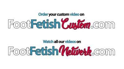 Mistress Alexya wears stockings and puts feet in your face - hotmovs.com