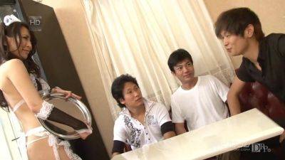 Asuka Tsukamoto Beautiful Mature Maid Cafe - Caribbeancom - hotmovs.com - Japan