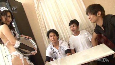 Asuka Tsukamoto Beautiful Mature Maid Cafe - Caribbeancom - hotmovs.com - Japan