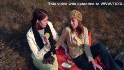 Lesbian Fuck: She Likes A Man At Picnic - hotmovs.com