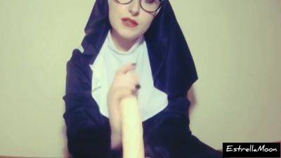 Nun Gives You A Handjob - hclips.com