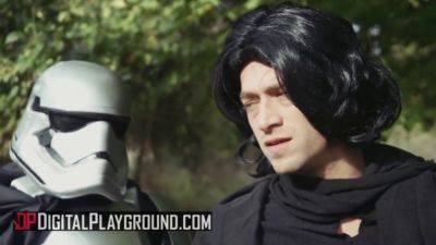 Adriana Chechik - Xander Corvus - Lily Labeau - Lily - Adriana Chechik & Lily Labeau get dominated by Xander Corvus in Star Wars parody video - sexu.com