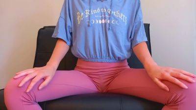 This Is How I Go Shopping When Im Horny, Lovense Lush, Butt Leggings, Crop Top - Ela Stance - hclips.com