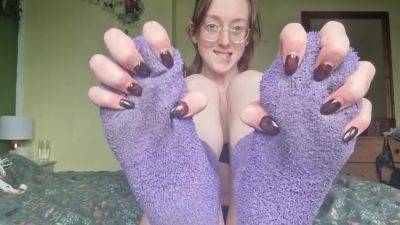 Gentle Cum In Mouth Joi - Fluffy Socks - hclips.com