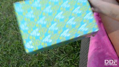 Busty Pleasures - The Gift of Threesome - PornWorld - hotmovs.com - Usa