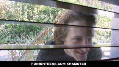 Aaliyah Hadid gets punished by her Creepy Stalker in hot hardcore action - sexu.com