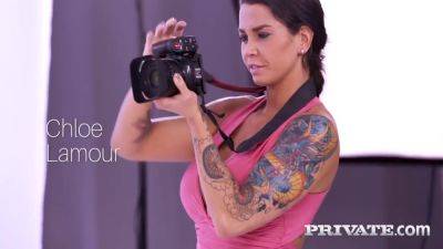 Chloe - And Photographer And Model Share A Stud With Chloe Lamour And Eveline Dellai - hotmovs.com