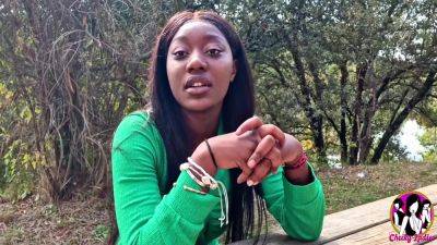 Big Ass Ebony Alawa Hard Fucked By A Big White Cock - hotmovs.com